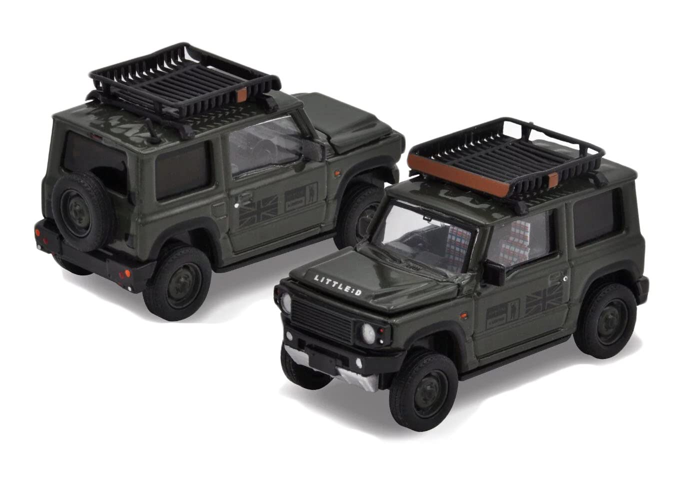 

Era CAR SP DAMD Jimny Little D Green 1/64 зелёный