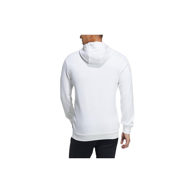 Adidas Sweatshirts Men's White Hooded Moderate Regular H43798