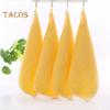 25x25CM Square Towel Ultra Soft Bamboo Fiber Hanging Loop Quick Drying Super Absorbent Kindergarten Kids Baby Hanging Hand Towel Small Washcloth