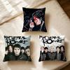 My CChemical RRomance MCR Band Pillow Cover Sofa Couch Cushion Case Creative Workspace Accent Home Decor