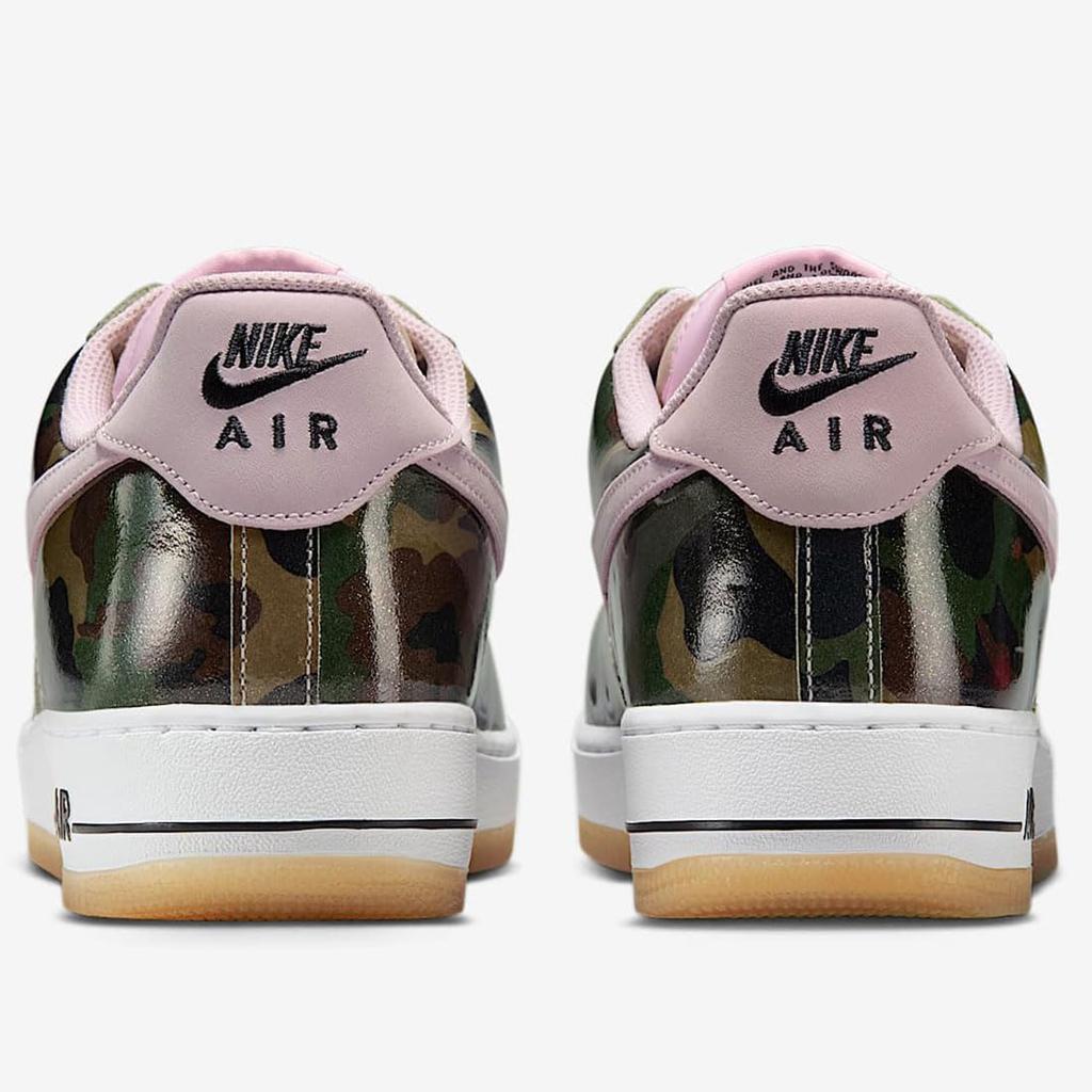 Nike Air Force 1 Low Desert Foam Size Retro, Khaki/Black/White/Pink HQ1967-200, 26.5cm