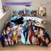 Dragon Ball Heroes Print 3Pcs Bedding Setduvet Cover With 2 Bedropillowcase Home Birthday Gift