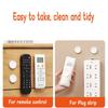 Wall-mounted Remote Control Magnet Holder Strong Magnetic Hooks Keys Fridge Sticker Anti-Lost Storage Hooks Home Organizer Hook
