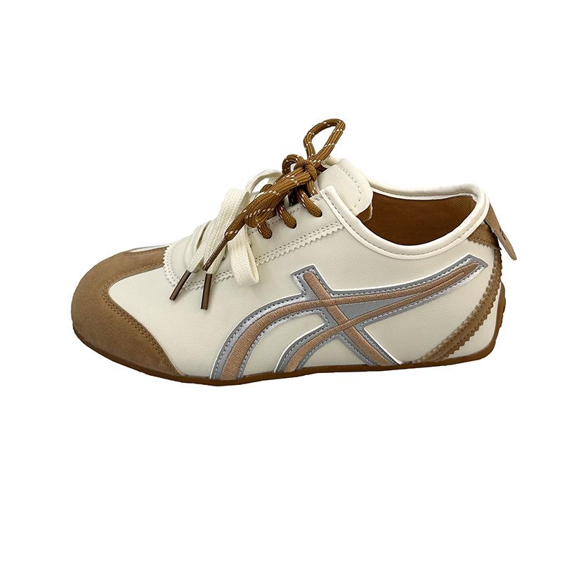 

5CM German training shoes women s 2025 spring and autumn new soft-soled versatile Forrest Gump shoes casual sports shoes tide 40 хаки