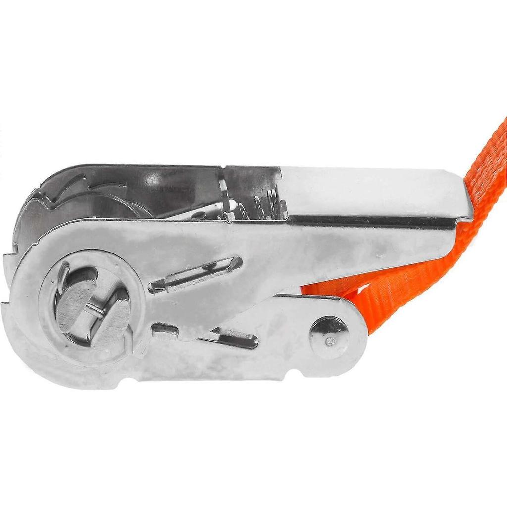 4pcs 800kg 4m One-Piece Ratchet Tie Down Straps Lashing Straps
