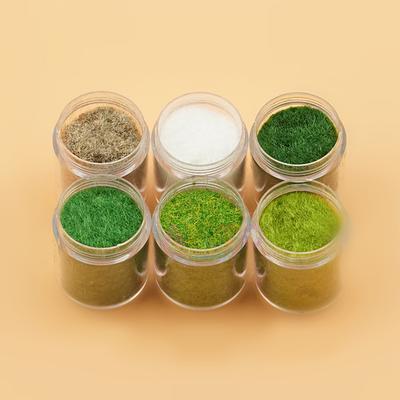 Diy Artificial Sand Grass Cashmere Powder Green Fake Grass Fairy Garden Miniatures Clay