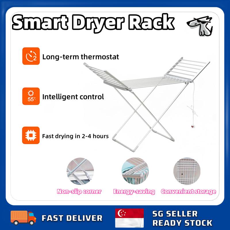 Foldable Clothes Drying Rack Smart Laundry Rack Heated Drying Rack Indoor Clothes Drying Rack Laundry Rack And Time Controlled Mite Removal
