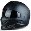 Motorcycle Helmet, Full Face Helmet, Jet Helmet, Half Hat Helmet, Harley Retro Helmet, Men's,