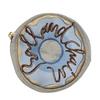 Ball Chain Round Pouch Small Item Holder Gift Bcrp (SWEET P.GRAY F)