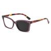Fashion Square Rice Nail Women Frame Reading Glasses Photochromic Anti Blue Ray Hyperopia Eyeglass Classic Brand Design