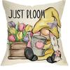 Nordic Dwarf Pattern Home Decor Pillowcase Bedroom Living Room Sofa Decoration Polyester Cushion Cover with Zipper