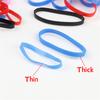 500pcs/Pack Colorful Disposable Elastic Hair Bands for Kid Girl Scrunchie Rubber Band Hair Accessories Hair Ties Ponytail Holder