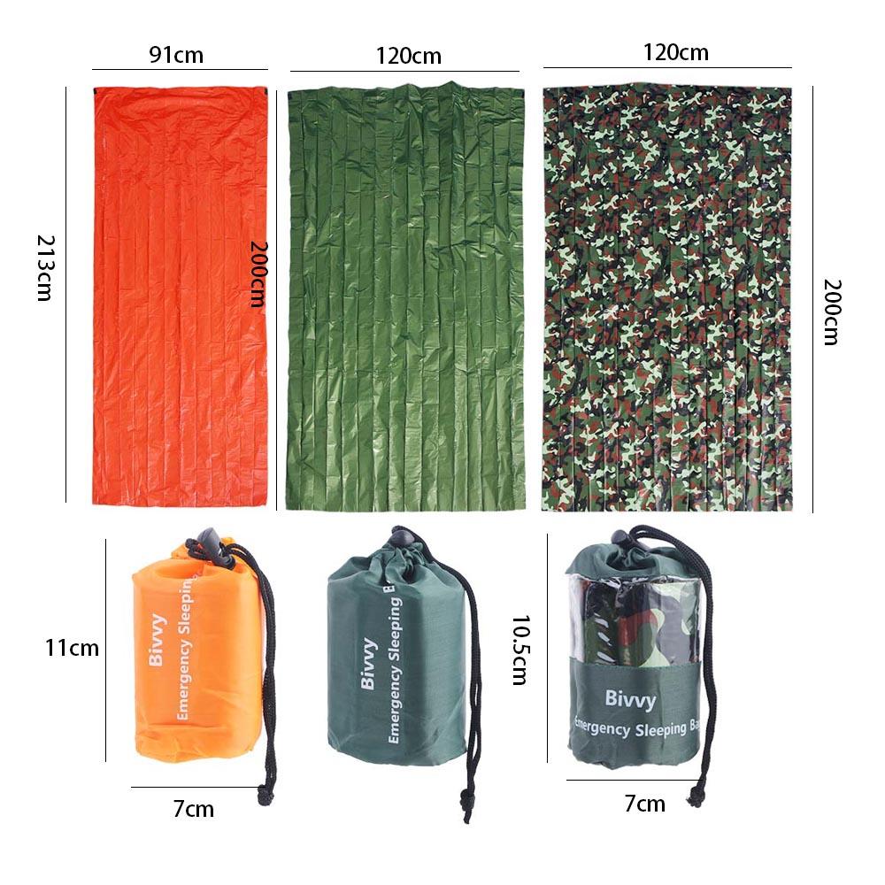 Outdoor Bivvy Emergency Sleeping Bag Sleeping Bags Survival Sleeping Bag Survival Blanket Bags