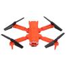 Foldable Drone Plastic 4K Fixed Height Remote Control Aerial Photography Quadcopter with Double Camera Orange