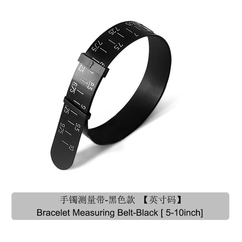 15-25cm Adjustable PU Bracelet Bangle Gauge Sizer Jewelry Jade Bracelet Make Tool 5-10 Inch Hand Wrist Ruler