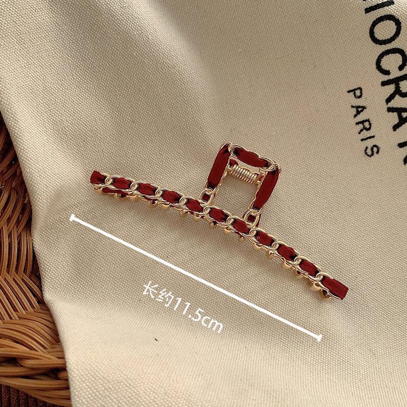 Korean Dongdaemun High-End Bow Hairpin Clip for Women