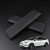 2Pcs For Tesla New Model Y Juniper 2026 Launch Nappa Leather Car Seat Belt Protection Shoulder Pad Covers Interior Accessories