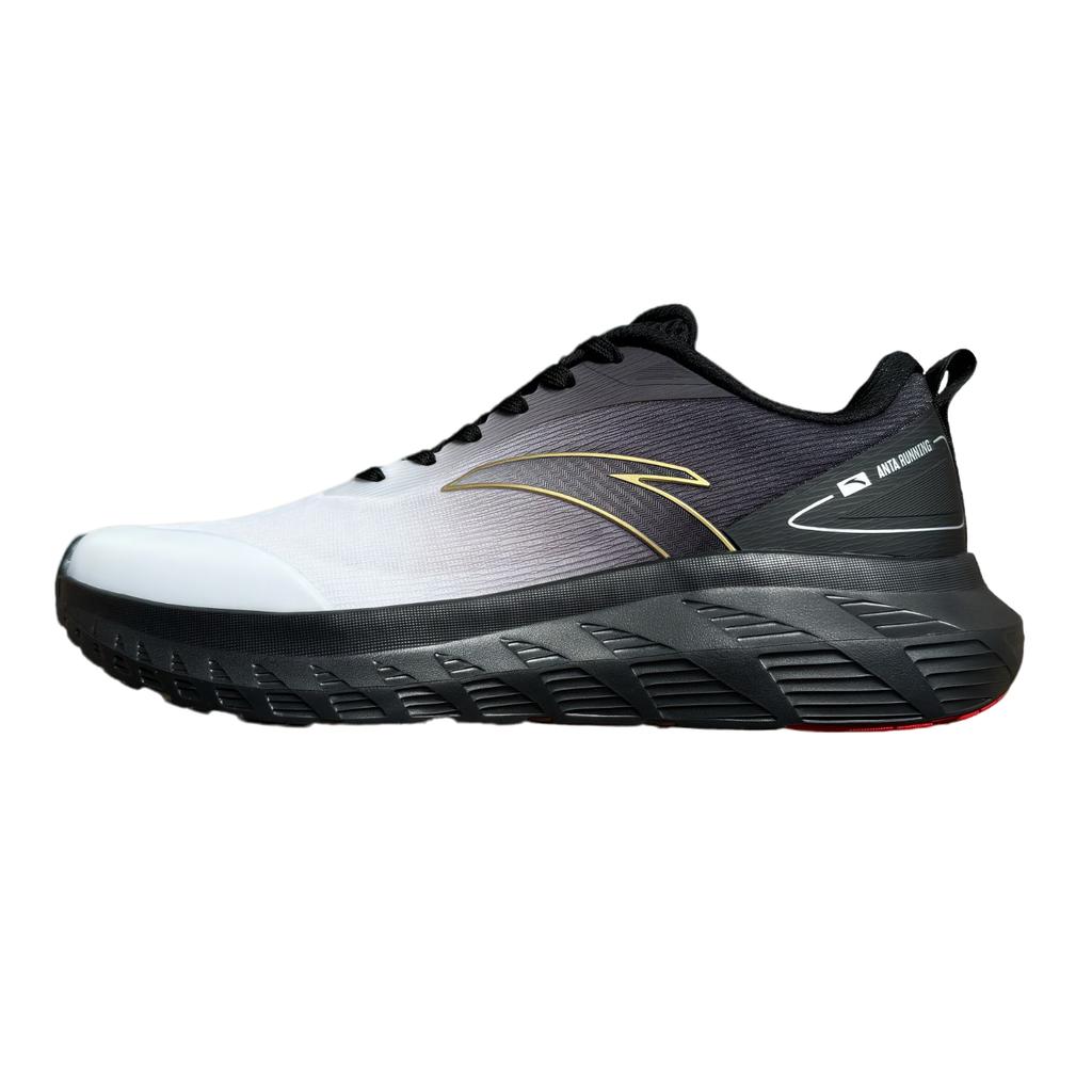 Anta Xuanwu Pro Cushioning Commuting Lightweight Comfortable Breathable Mesh Low-Top Running Shoes Men sneakers Gradient-Black 112625508R-3