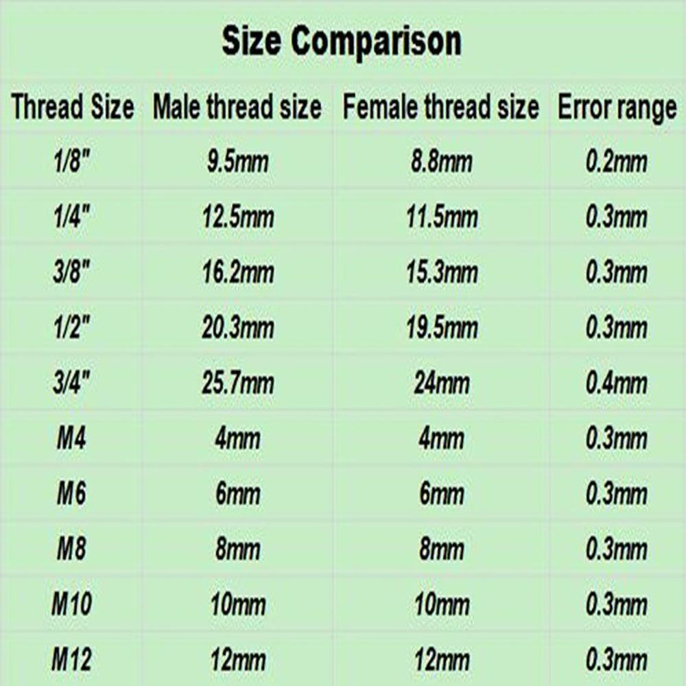 10Pcs M6-M12 To 4-12mm Pagoda Elbow Connector Plastic Hose Fittings for Aquarium Fish Tank Fittings