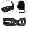 2 PCS Vertical Video Shooting Bracket 1/4 Inch Screw Quick Release L Plate Universal Camera L Shape Bracket for Canon Nikon Sony