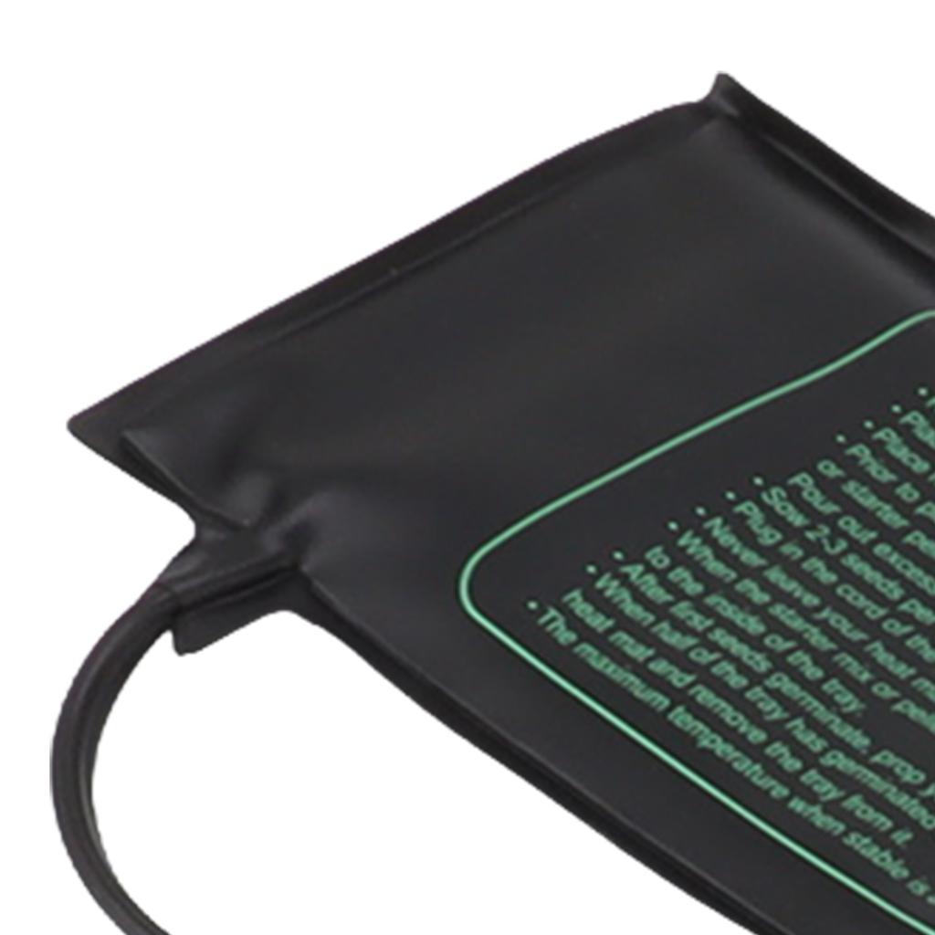 Seedling Heat Mat Waterproof Foldable Safe Seedling Heating Pad for Indoor Plants Germination Hydroponic 10cm*52.5cm