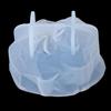 Geometric Bear Silikonová forma Diy Stereo Mirror Form Mousse Ornaments Dekor