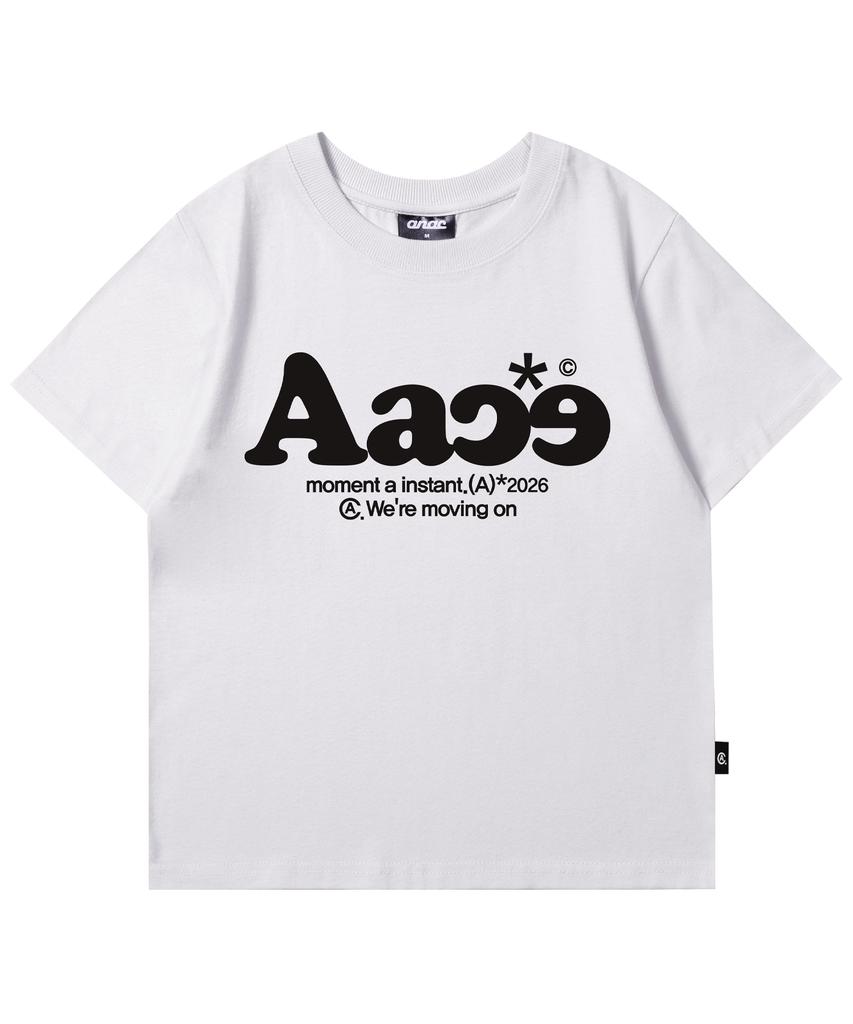 ANOTHER ARCHIVE Women'S Slim Typical Logo Short Sleeve T-Shirt_Charcoal