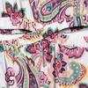 Spring/Summer 2025 Women's Slim Fit V-Neck Hollow-Out Print Dress
