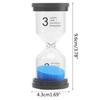 Sand Timer Set 1/3/5/10/15/30-Minuten 6 Farbe Sanduhr Timer für Kid Klassenzimmer Küche Spiel Home Büro Dekorationen 55KF