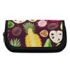 Pencil Bag 300D Polyester Double Layer Zipper Closure with Two Storage Layers for Pens Stationery Accessories for Teens Students