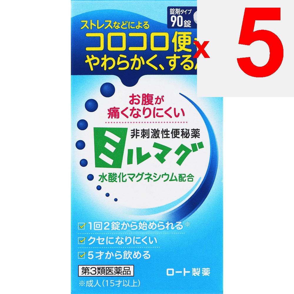 Rohto Tablet Millmag LX 90 Tablets Chemical Preparations Efficacy: -Constipation- Relief of the Following Symptoms Associated with Constipation: Heada