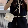 Classic Small Fragrant Wind Rhombus Chain Small Square Bag Popular Fashion Niche Soft Surface Casual Sweet Lady Shoulder Women's Bag
