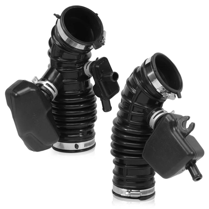 2Pcs Driver & Passenger Side Air Cleaner Intake Hose For Infiniti FX35 2009-2012 16576-1CB0A