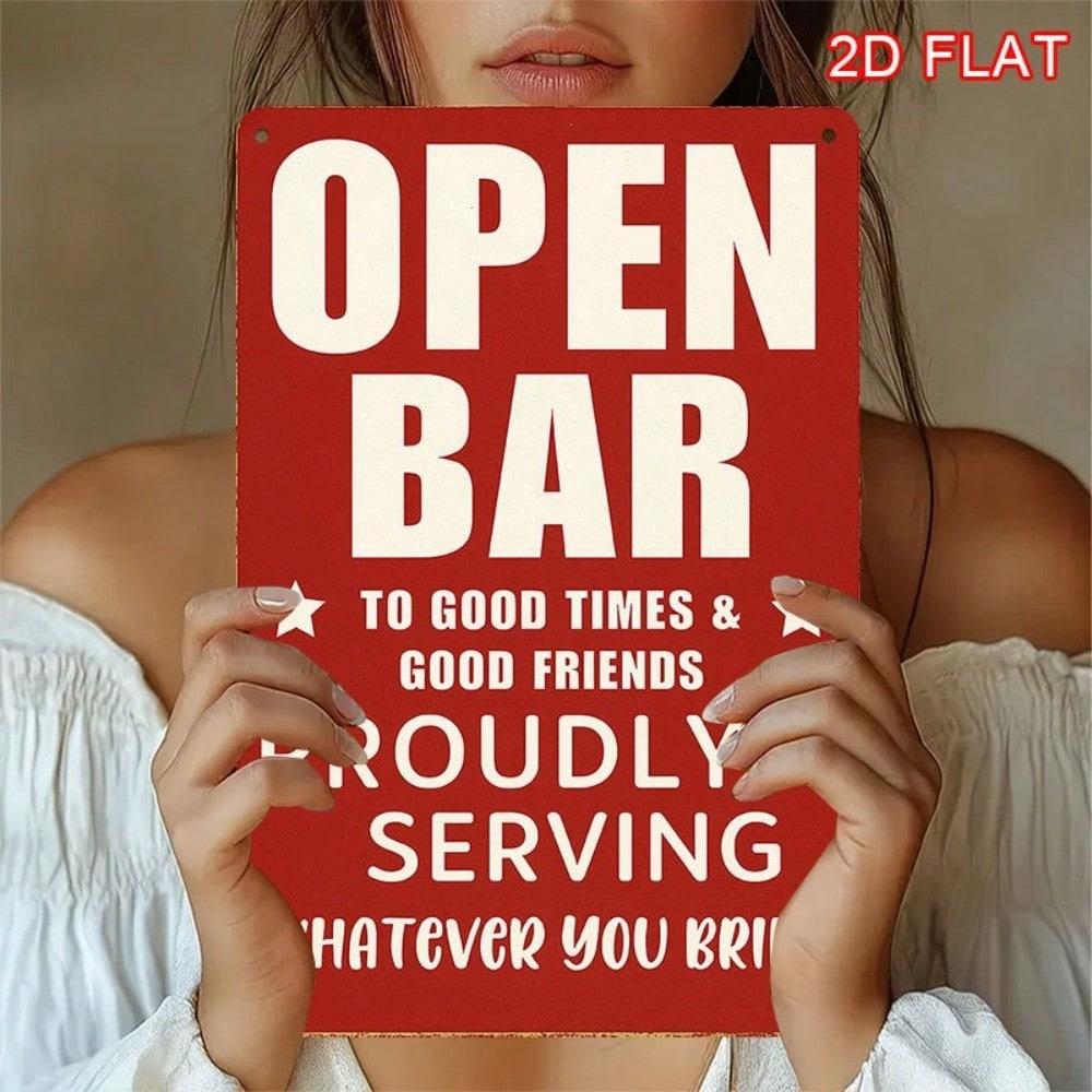 Retro Metal Paintings, Furniture, Living Room Decoration 20x30cm