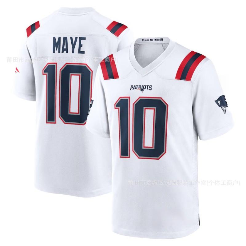 New England Patriots NFL Style Embroidered Short Sleeve Jersey Men Women Youth Rugby Fan Apparel
