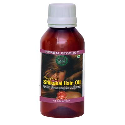 Naturlig Shikakai hårolje: mot hårtap og for tidlig gråning (200 ml), Urtebasert Shikakai Hårolje, Kamdhenu