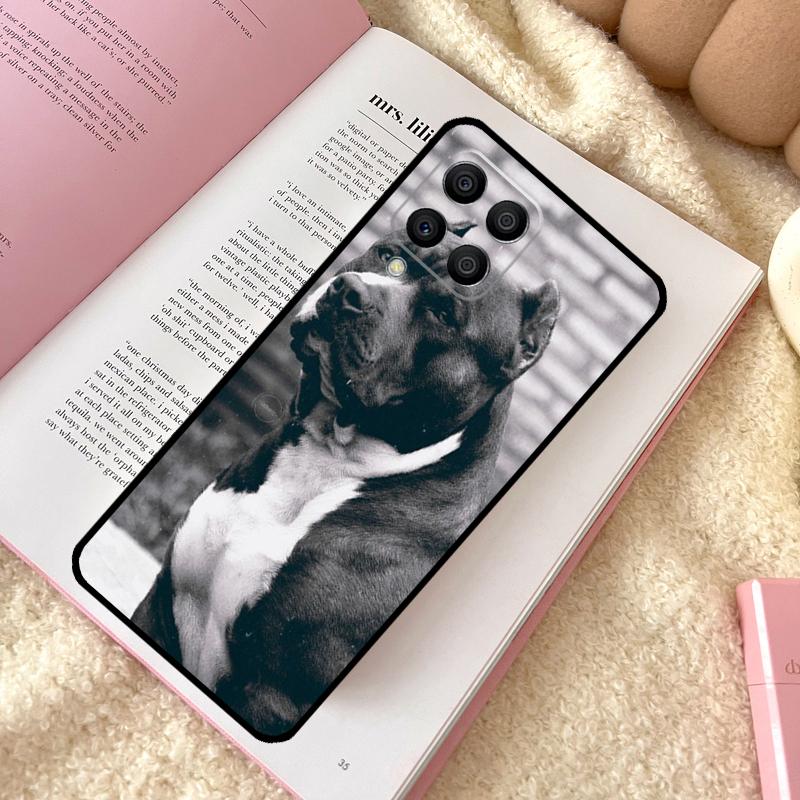 

Pitbull Dog Case For Samsung Galaxy M12 M14 M11 M13 M15 M06 M16 M36 M56 M31 M53 M32 M52 M35 M55 M34 M54 Samsung M34 5G