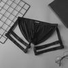 GTOPX MAN Men's Strappy Low-Waist Triangle Briefs with U-Convex Pouch - Sexy, Sweat-Absorbent Tie-Up Underwear.