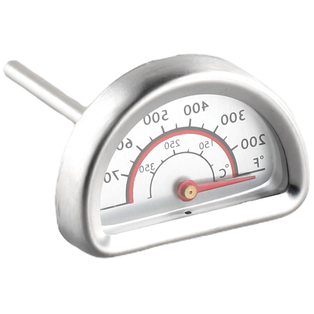 Replacement Stainless Steel Grill Thermometer Heat Indicator 0-400℃ BBQ Smoker Grill Thermometer For Charbroil Grill