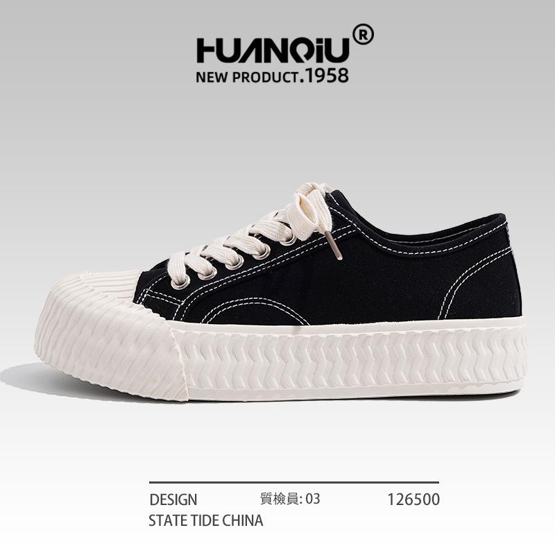 

Global big head canvas shoes women s summer college style ins trendy versatile niche original lightweight women s shoes ZHQ-HQ068 40