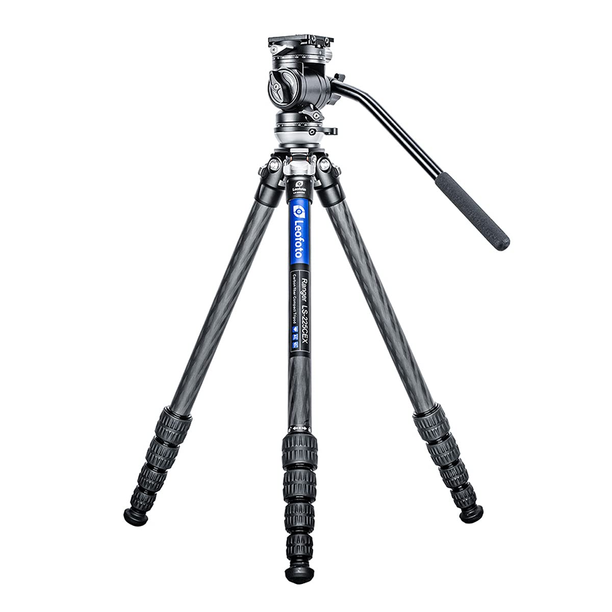 

Leofoto video head regular domestic import product LS-225CEX+BV-1R set, чорний