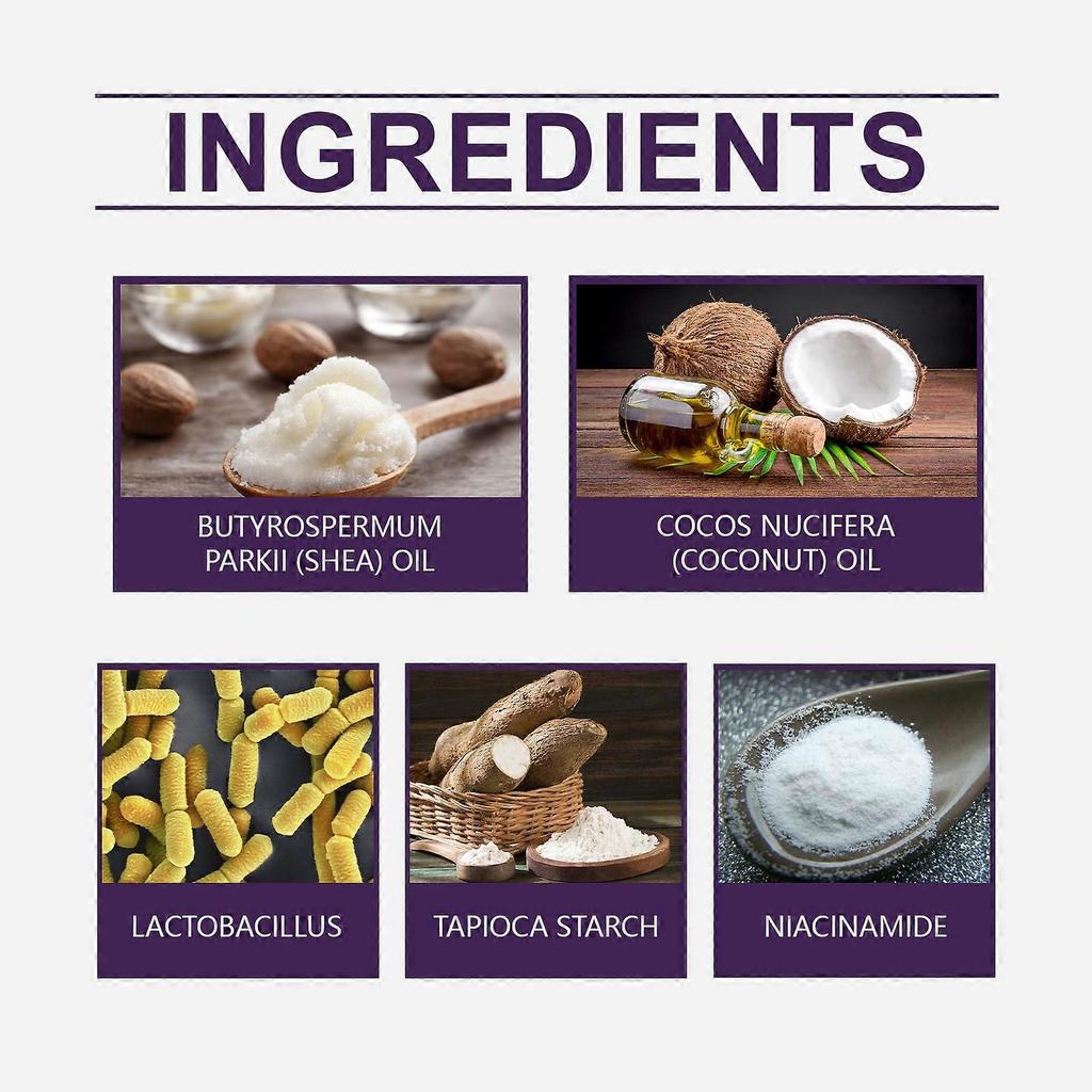 Deodorant Cream, Underarm Deodorant Cream, Everywhere Deodorant with Probiotics, Body Odor Cream, Fight Against Odors and Bacteria, Naturally Absorb M
