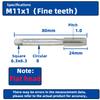 SIQICNC Right Hand Thread Tap HSS Machine Plug Tap Metric Screw Tap Drill Thread Tool M2 M3 M4 M6 M7 M8 M10 M12 M14 Hand Tools