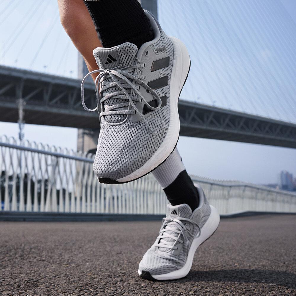 Adidas Response Runner Low top Running Shoes Unisex Light Silver Black 42.5