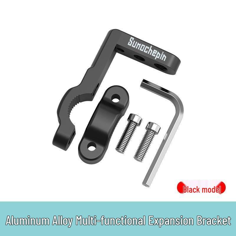 Multifunctional Handlebar Clamp: Auxiliary Spotlight, Bracket, Rod, Tube for Motorcycle EV