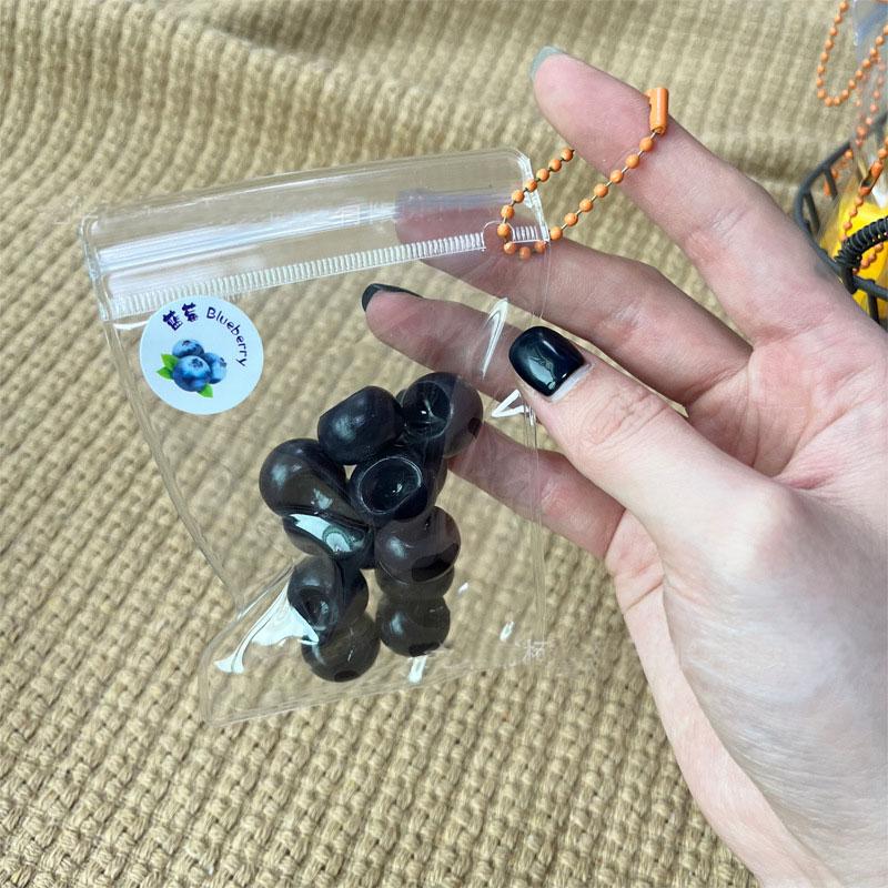 Artificial Blueberry Tpr Squishy Toys Antistress Fidgeting Toys Press Toy Slow Rebound Stress Relief  Sensory Toys For Adults