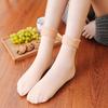 Women's autumn and winter socks, fleece-lined, cold-proof, warm snow socks, home floor socks, thickened mid-calf socks