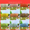 Mini Diy Wood Fence For Miniature Plant Decor And Landscape Crafts**