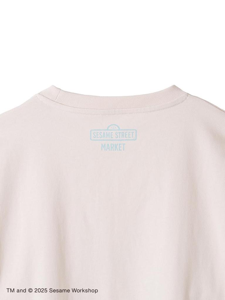 Sesame Street Market Graphic Long T-Shirt SSMUCT253427 PNK