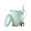 Serie a righe: Tazza in Bone China Placcata Oro – Mix & Match